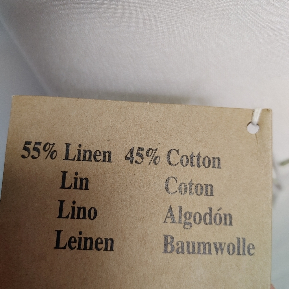 The Earth Collection linen & cotton wide leg pants - Picture 8 of 11